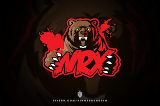 design a sports logo design for sports, esports or twitch