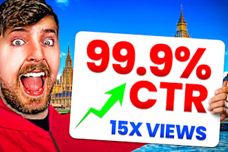 design a viral faceless channel thumbnail pack for youtube