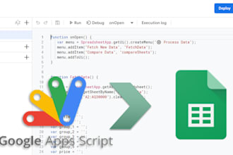 create or debug google app script