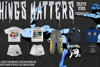 design streetwear y2k t shirt for clothing