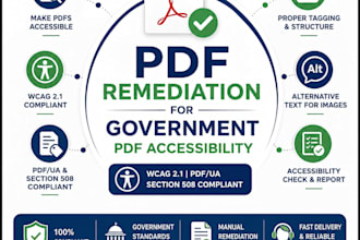remediate government pdfs for accessibility compliance