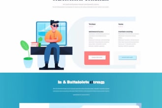 design or refactor personal blog, independent business website, for figma or wix