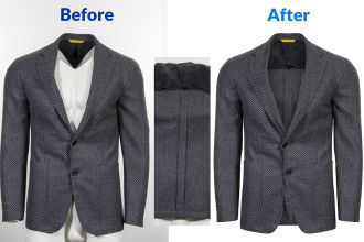 ghost mannequin effect neck joint editing for symmetric apparel and doll retouch
