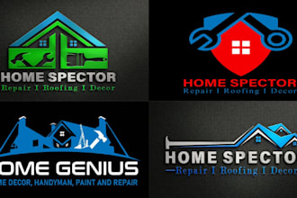make outstanding home repair, remodeling, handyman logo