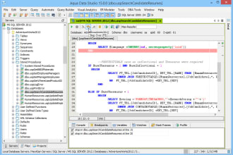 debug complex stored procedure in sql server