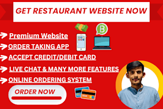 restaurant website with online delivery boost your business