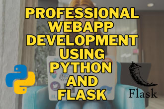 do custom python flask web development for your business