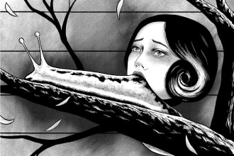 draw dark, horror illustration for you