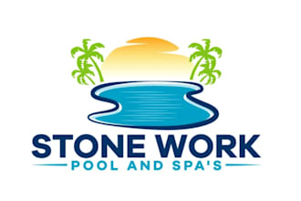 design unique pool and spa logo for your business