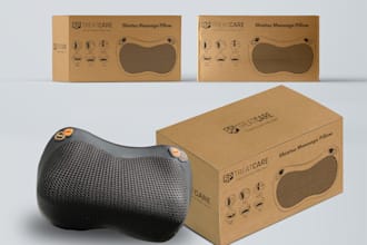 design custom amazon box design, product packaging