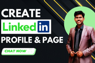 create linkedin profile page optimized for business, jobs, and personal branding