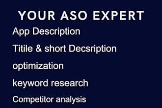 be your aso expert to boost organic installs