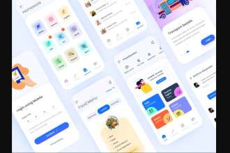 develop school app, medical app, university school portal app, kid learning app