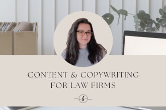 write content for your law firm