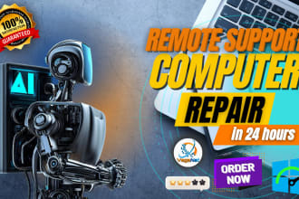 remote support for solve you office or home computer