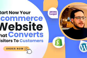 design and develop an ecommerce website that converts visitors to customers