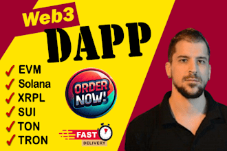 build presale dex staking web3 defi dapp on evm xrpl berachain solana blockchain