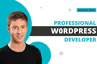 desgin a amazing website in wordpress