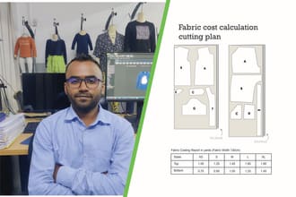 calculate fabric consumption for your fashion project