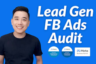 audit your lead gen facebook ads campaigns on a zoom call