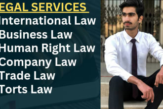 guide on international law, business law and company law