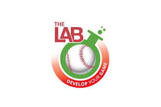 design reputed and competent lab logo