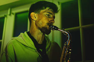 play a saxophone solo on your track