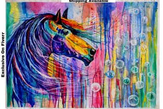 draw custom oil painting portrait and landscape to bring vibrancy in room