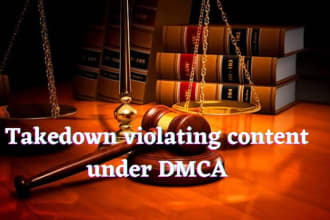 remove infringing, leaked content to facebook, reddit, google under dmca