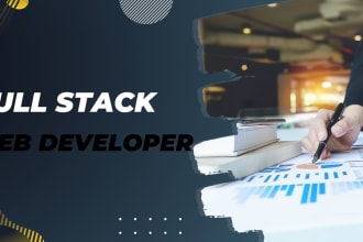 be your full stack web developer and website programmer