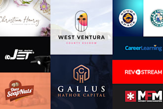 design custom minimalist, eye catching, modern logo