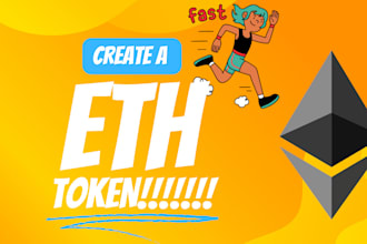 create a custom crypto token on ethereum mainnet