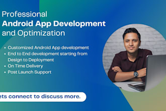 do professional android app development and optimization