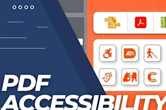 do section 508 , wcag for your pdf file