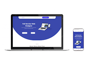 build your website and maintain it