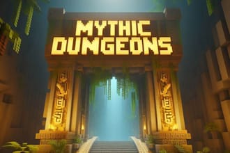 build or setup a dungeon in minecraft with mythic dungeons