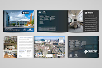 do commercial real estate offering memorandum, brochure, prospectus, and flyer
