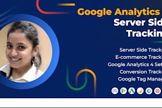 setup or fix ga4 and server side tracking via GTM