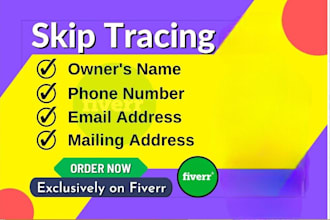 provide skip tracing for real estate llc skip tracing bulk skip tracing