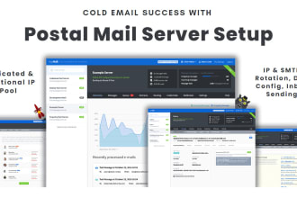 set up postal mail server with IP pool for optimal inbox delivery
