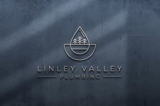 create an elegant plumbing logo in very short time
