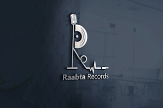 create a simple and professional logo for your music label