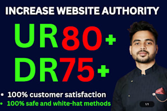 increase domain rating ahrefs dr, and ahrefs ur, with contexual backlinks