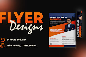 design a creative business flyer
