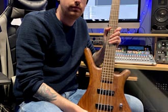 be your bass guitar teacher and teach personalised lesson