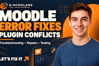 troubleshoot moodle errors and fix plugin conflicts