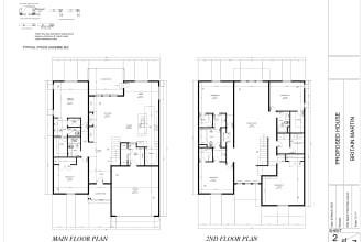 do autocad drafting and render your house plans, floor plans