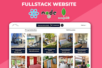 develop a full stack web app using reactjs, mongodb, express
