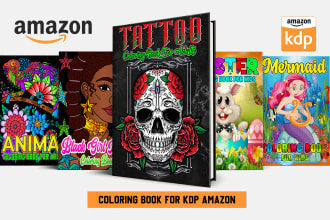 design adult coloring book cover children kids coloring book cover for amazon