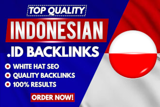 provide high quality id indonesian dofollow backlinks